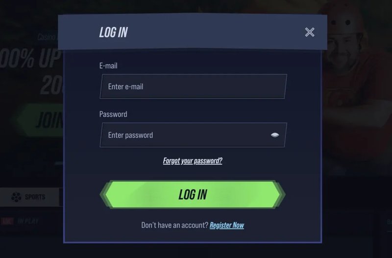 First time logging in: what a typical evening looks like